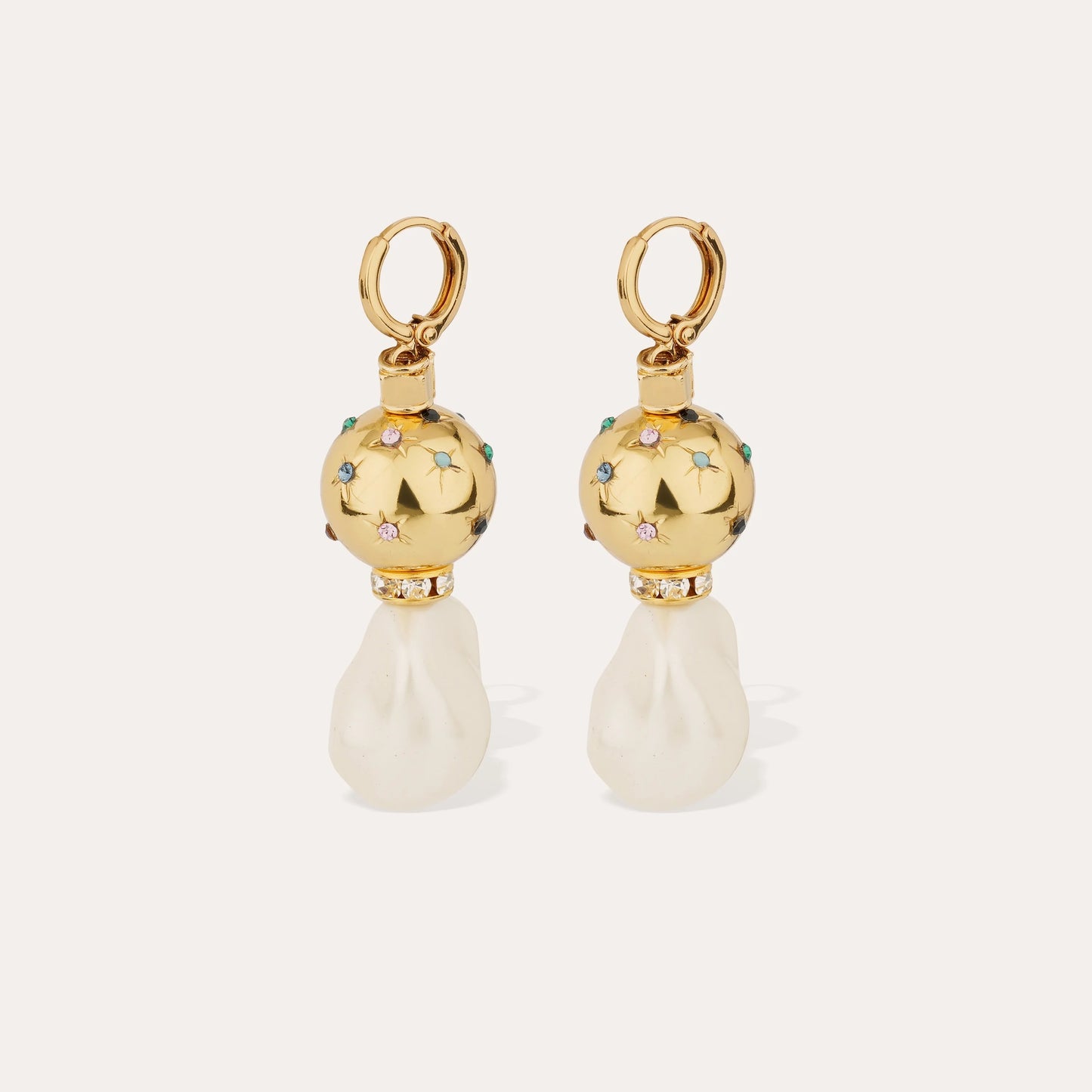 Comete Biwa earrings