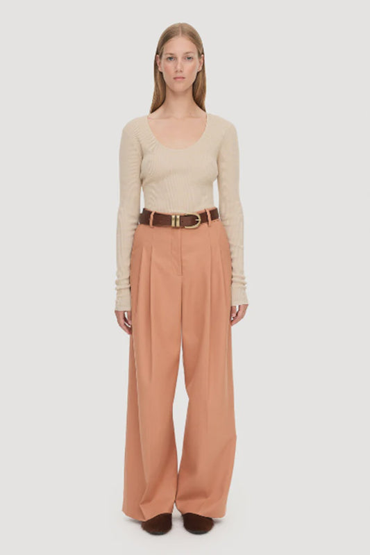 Cymbaria high-waisted trousers Sunburn