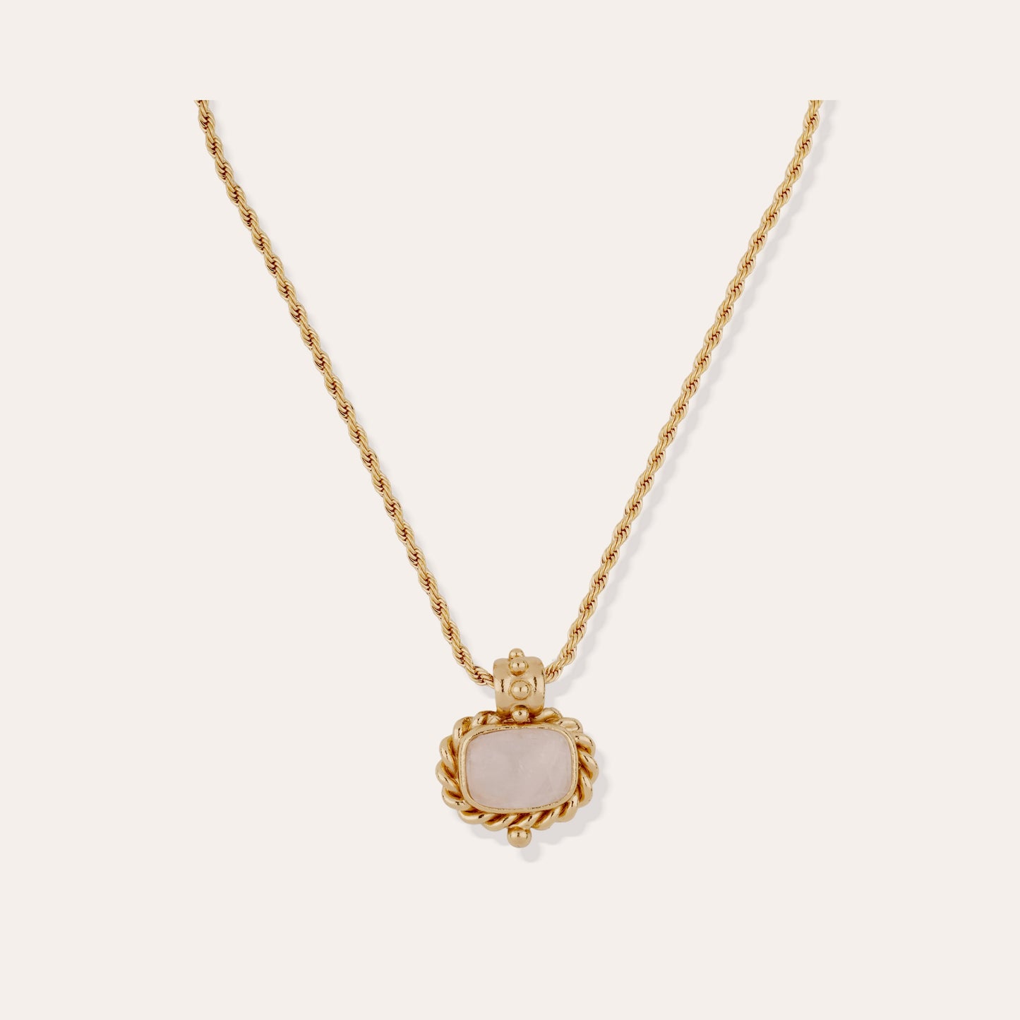 Amarante Necklace Pink Quartze