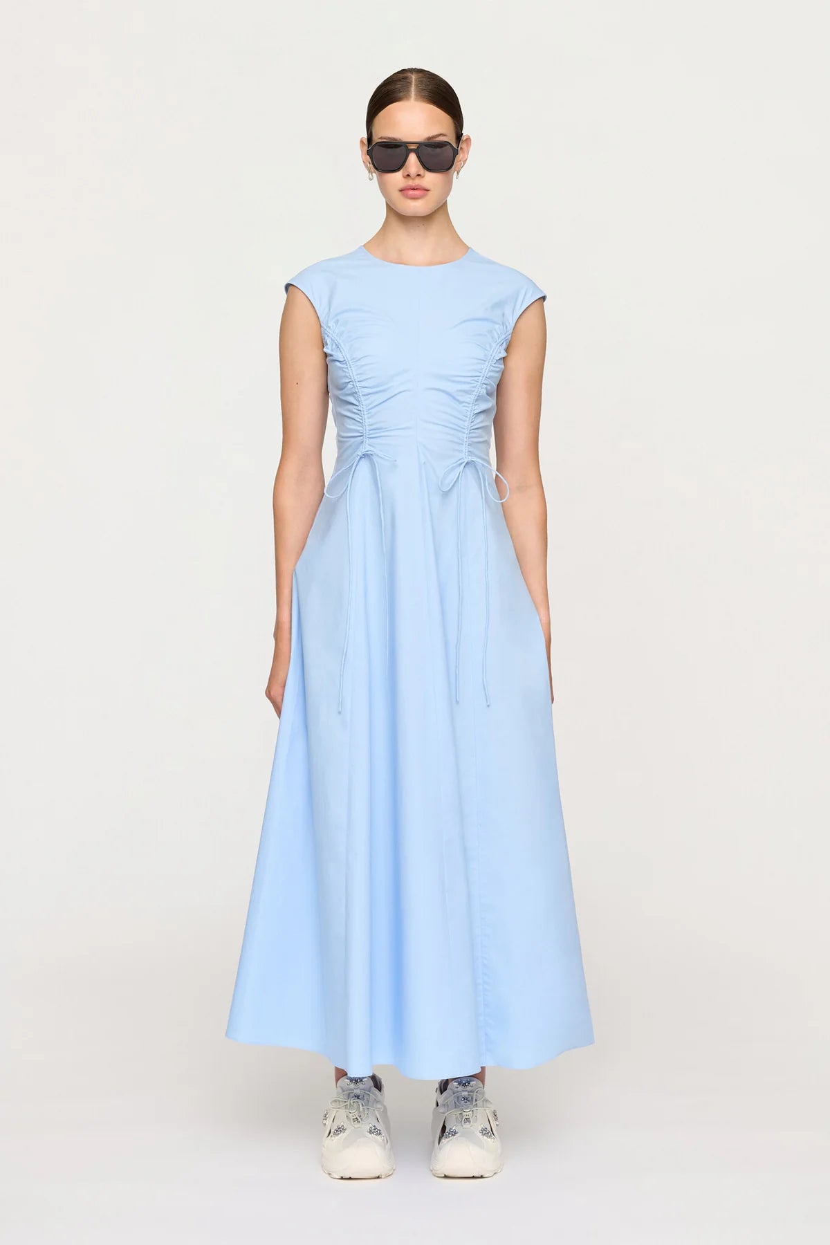 Coralie Dress Bluebell