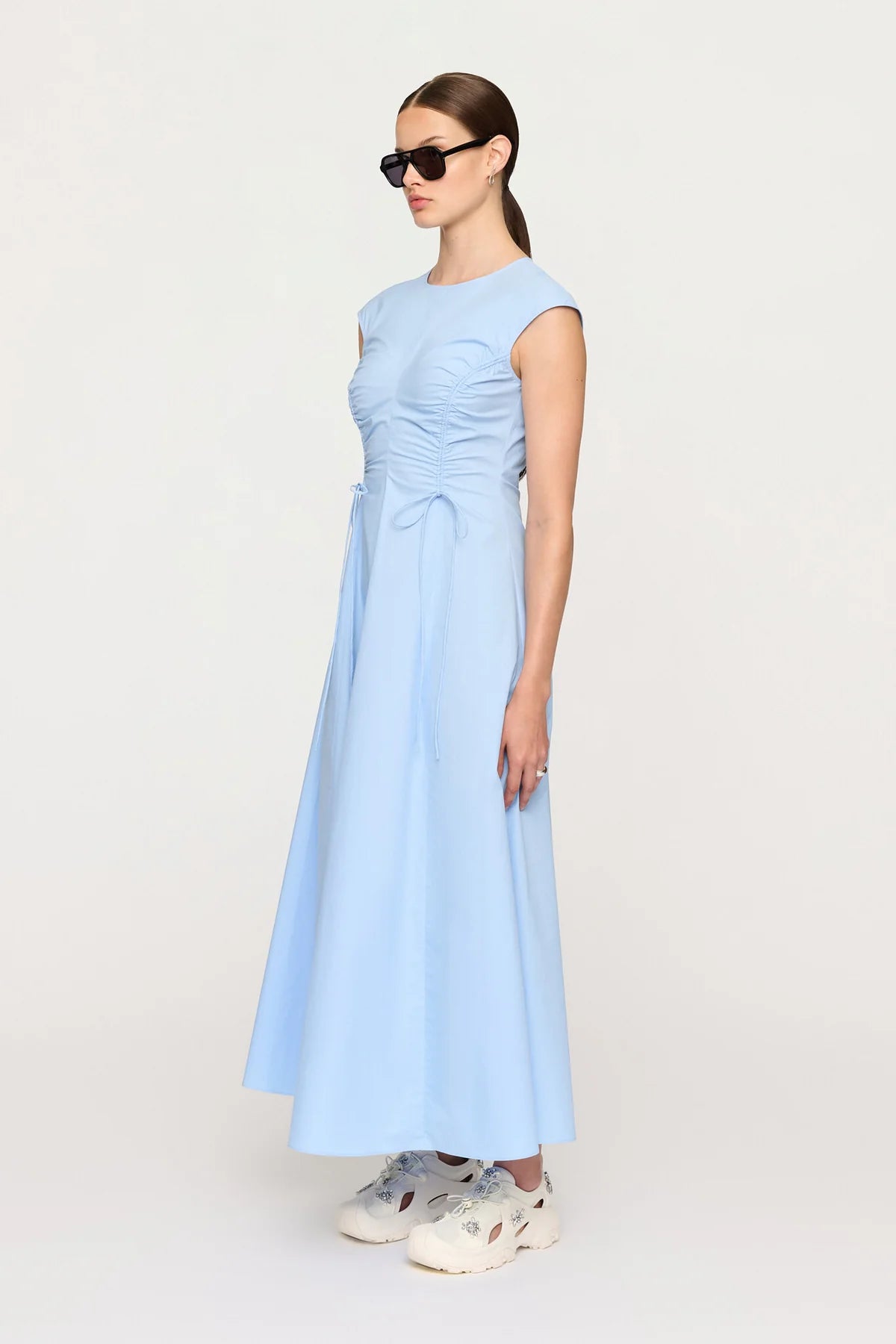 Coralie Dress Bluebell