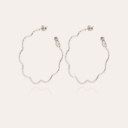 Florette hoop earrings