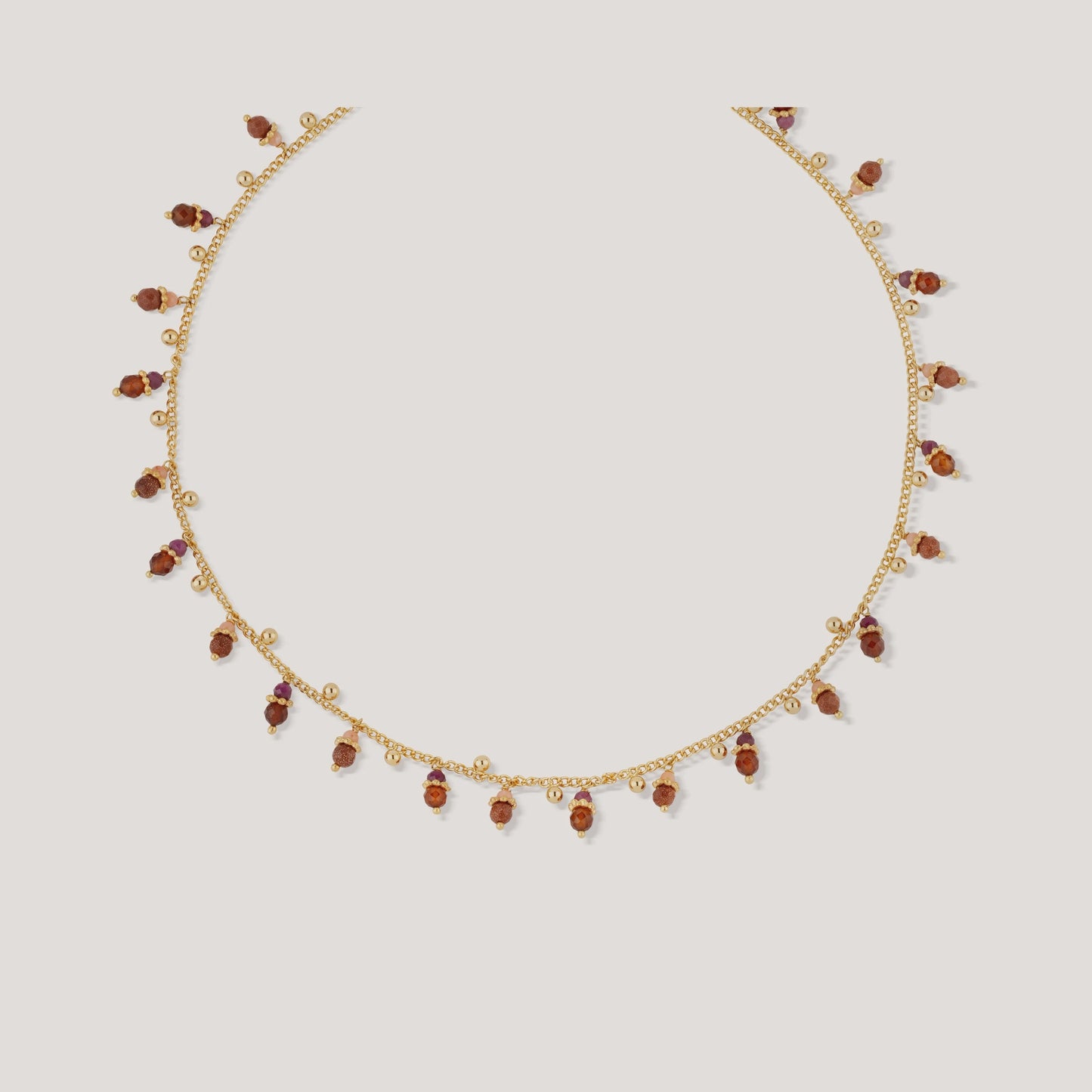 Tangerine necklace