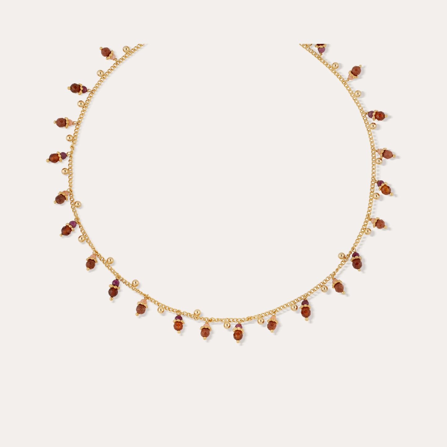Tangerine necklace