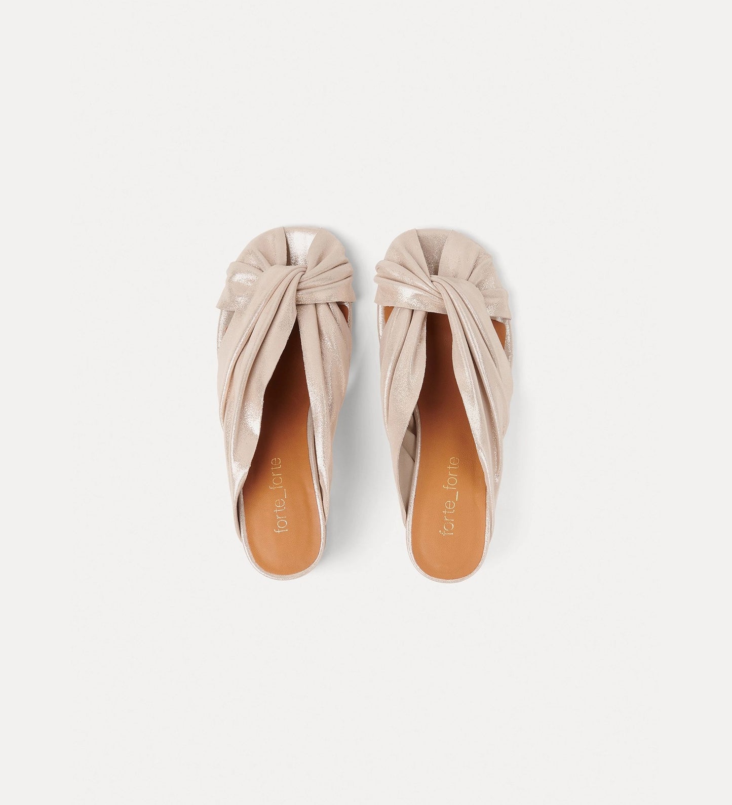 Golden Heel Crossed sandal