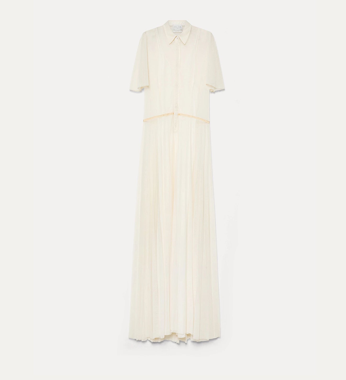 Chic Tulle Plisse dress