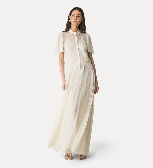 Chic Tulle Plisse dress