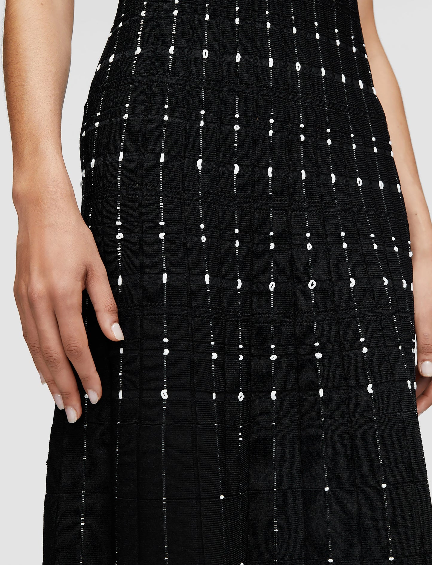 Fragmented Stripes Dress