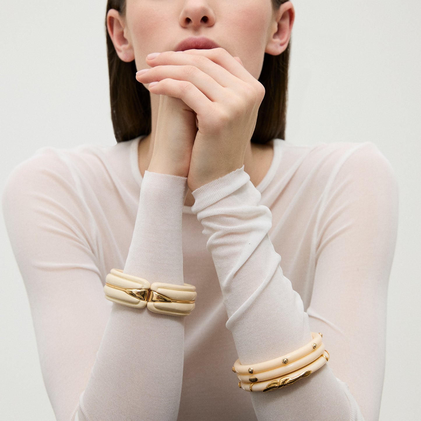 Caftan Bracelet Ivory