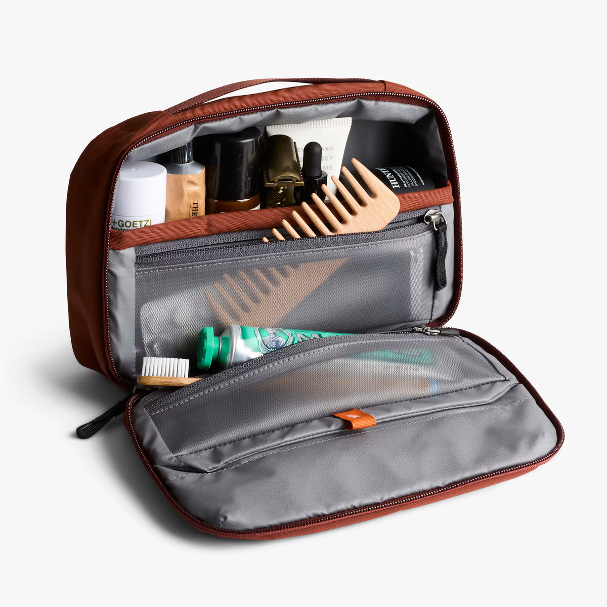Hanging Toiletry Kit Clay