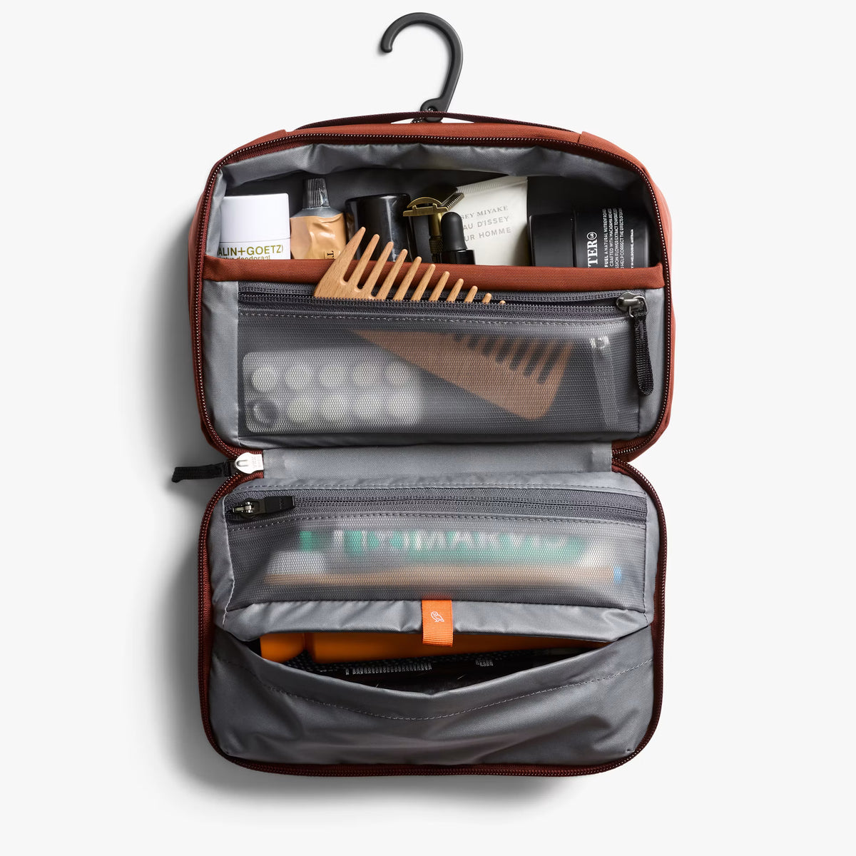 Hanging Toiletry Kit Clay