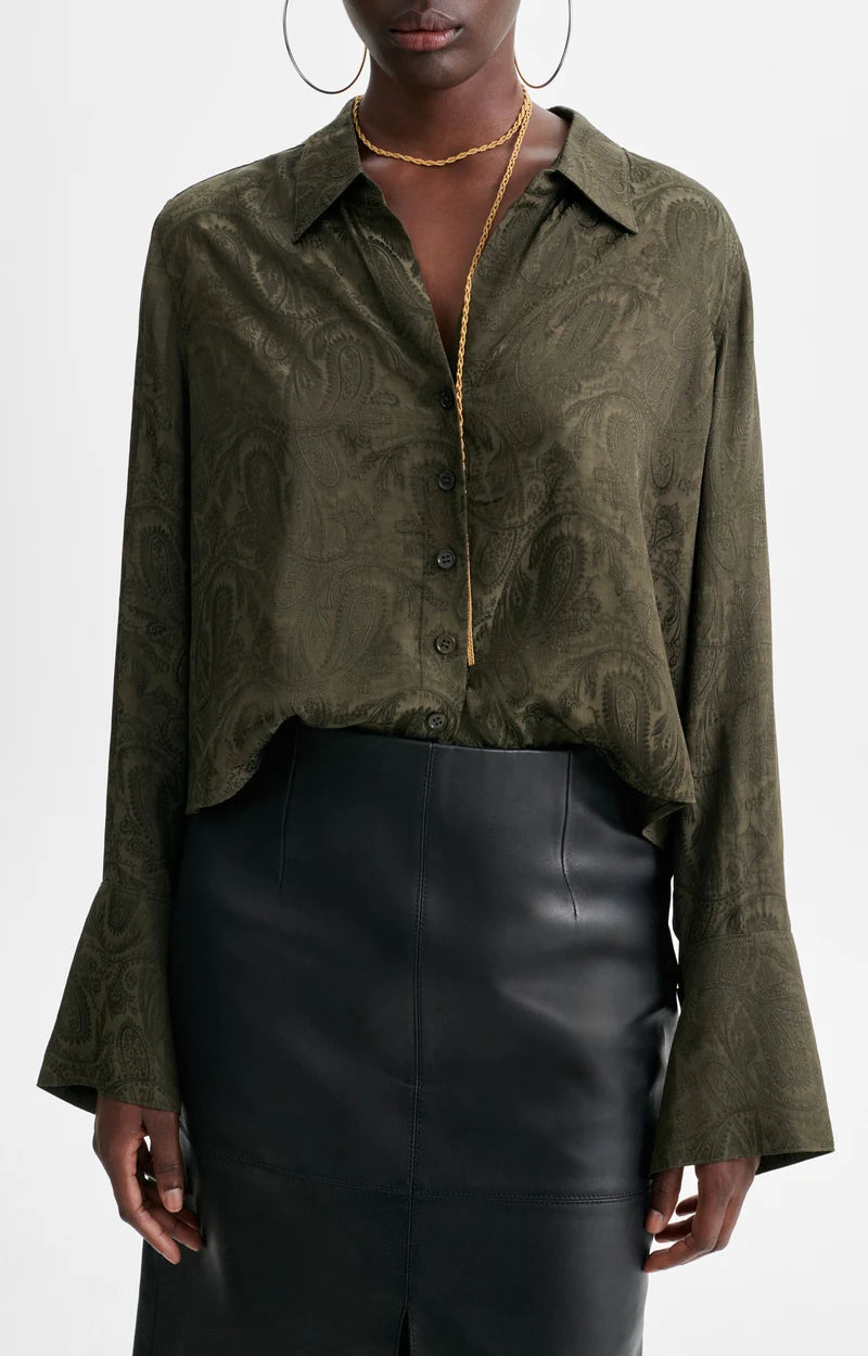 Hedina Blouse Khaki