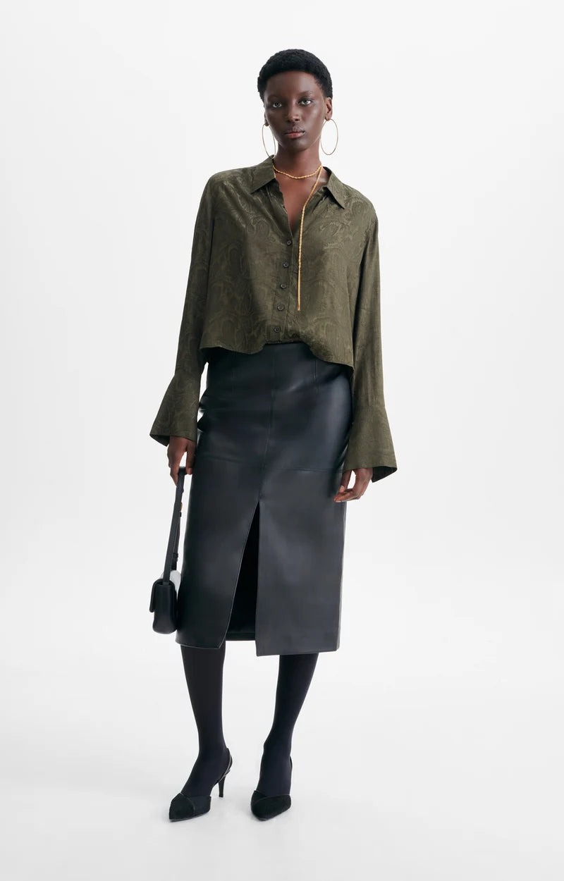 Hedina Blouse Khaki