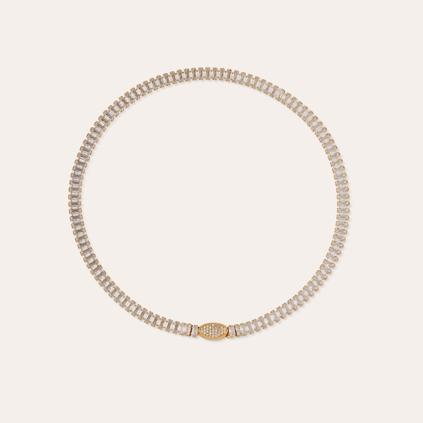 Paillette necklace