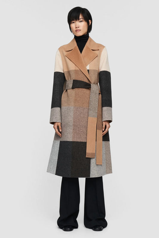 Double Face Collage Arline Reversible Coat