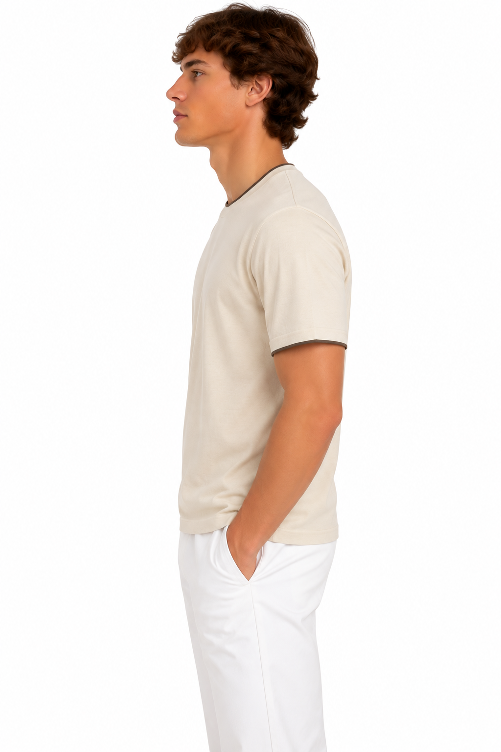 Gardeur Keith Tee Beige