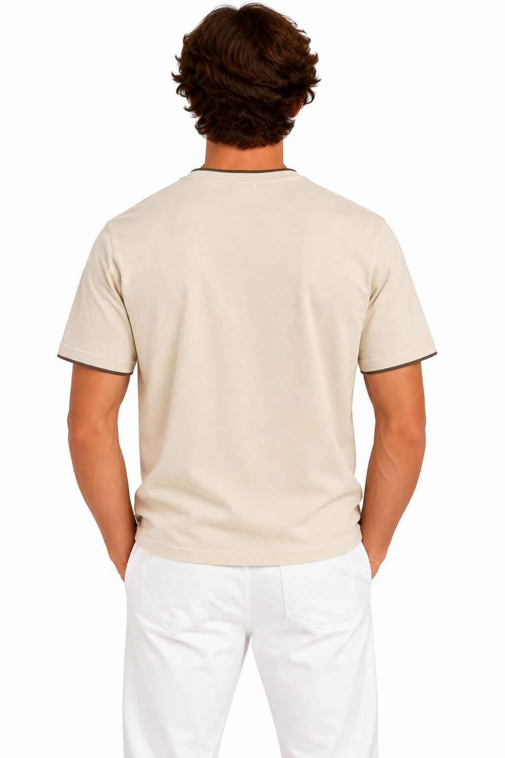 Gardeur Keith Tee Beige