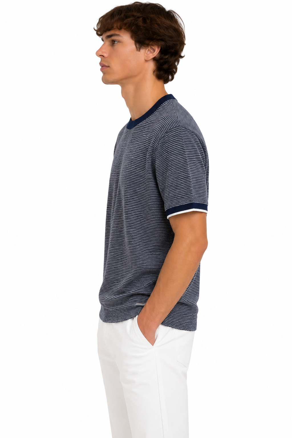 Gardeur Keith-1 Tee Navy