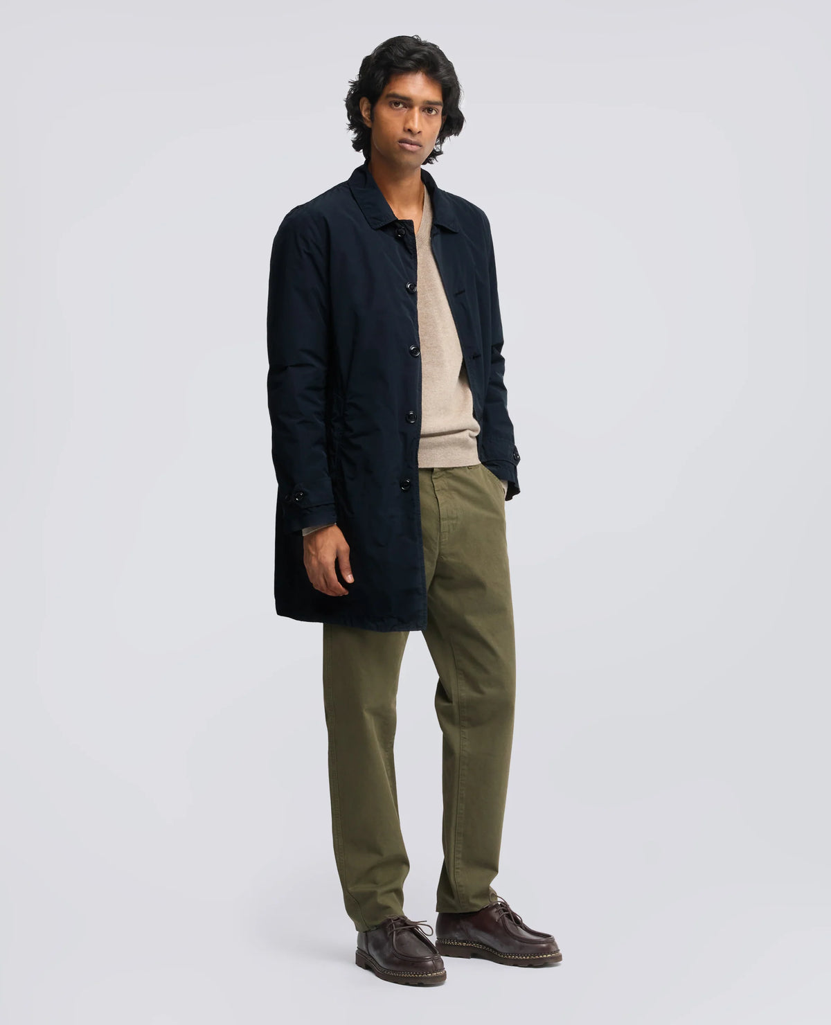 Navy Raincoat 430