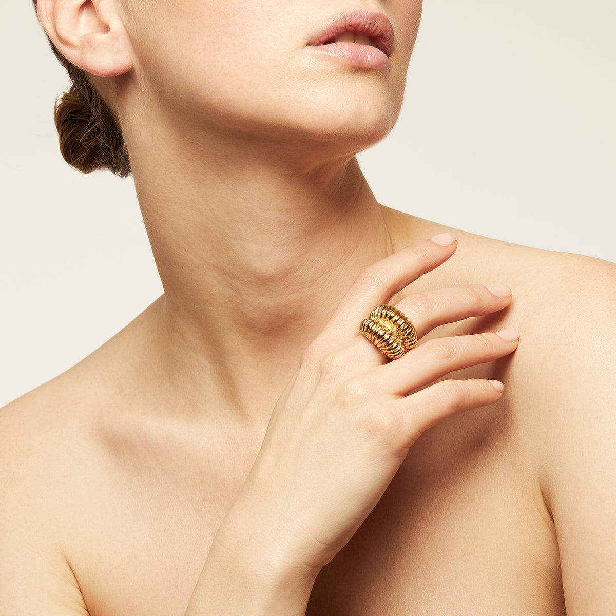 Tiki Ring Gold