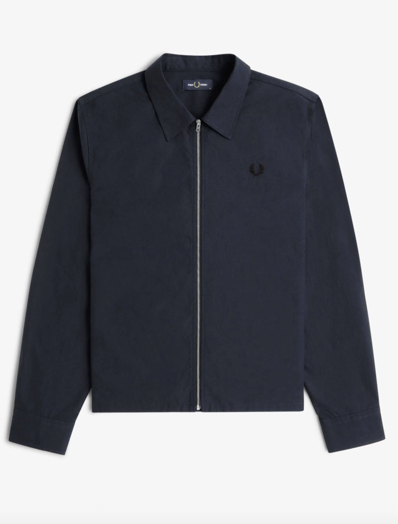 Poplin Overshirt Navy