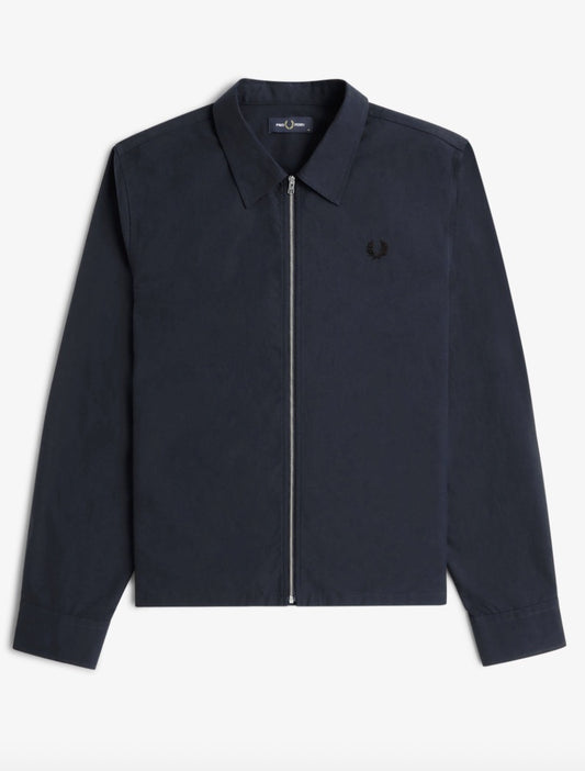 Poplin Overshirt Navy