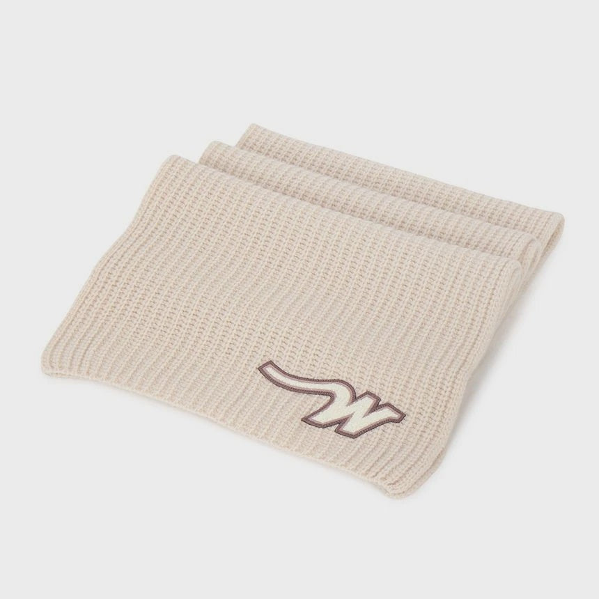Bardies Wool Scarf Ivory
