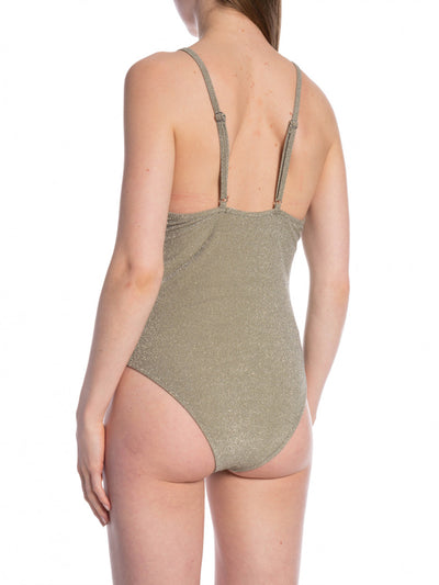 Glint Swimsuit - Vintage Khaki