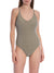 Glint Swimsuit - Vintage Khaki