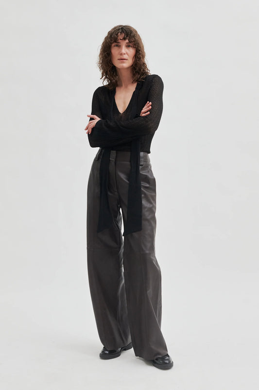 Letho Leather Trousers