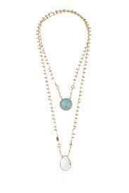 Set Scapular Necklace - White Mother-of-Pearl