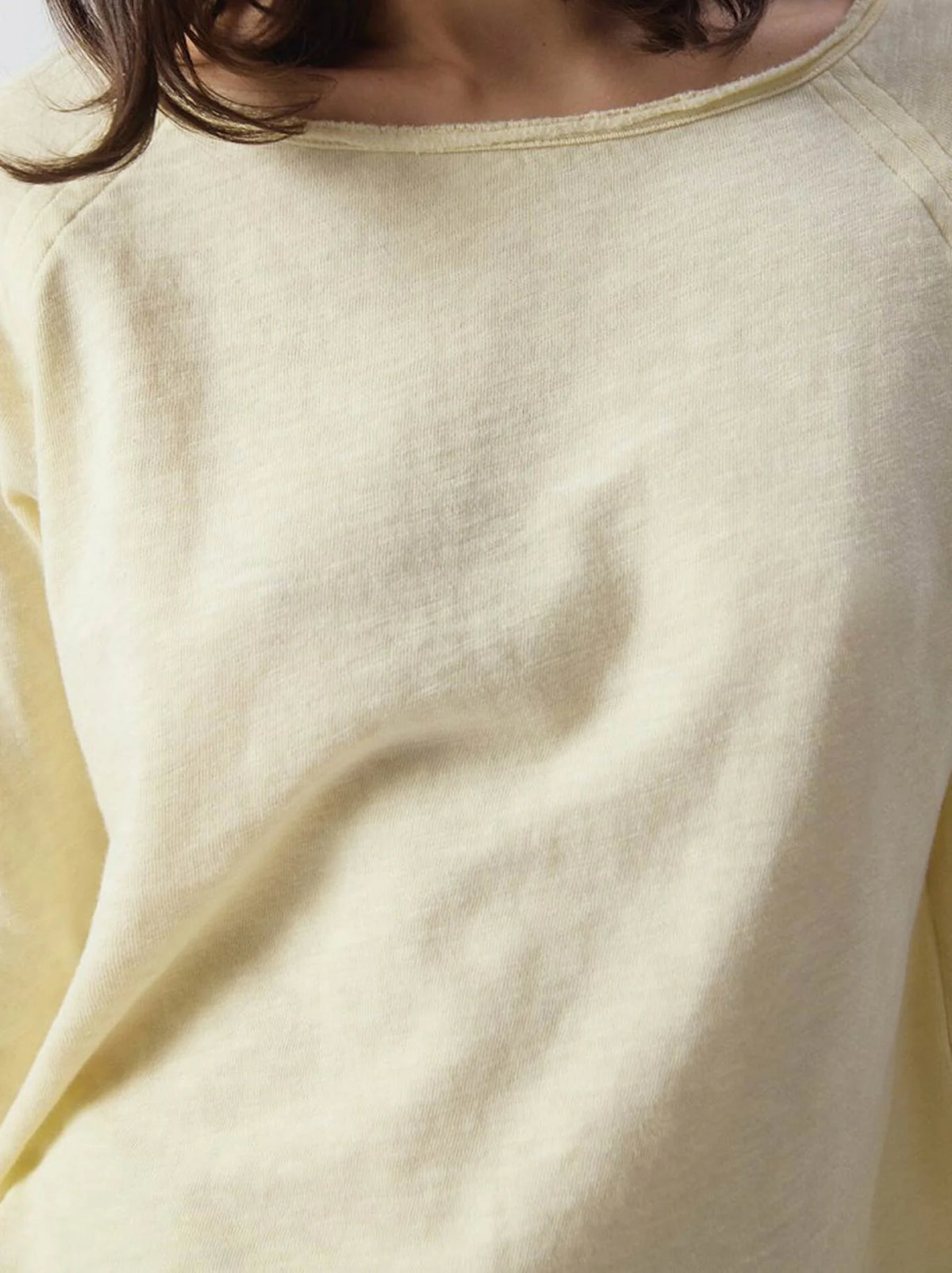 W-SON31G T-Shirt LS Vanilla