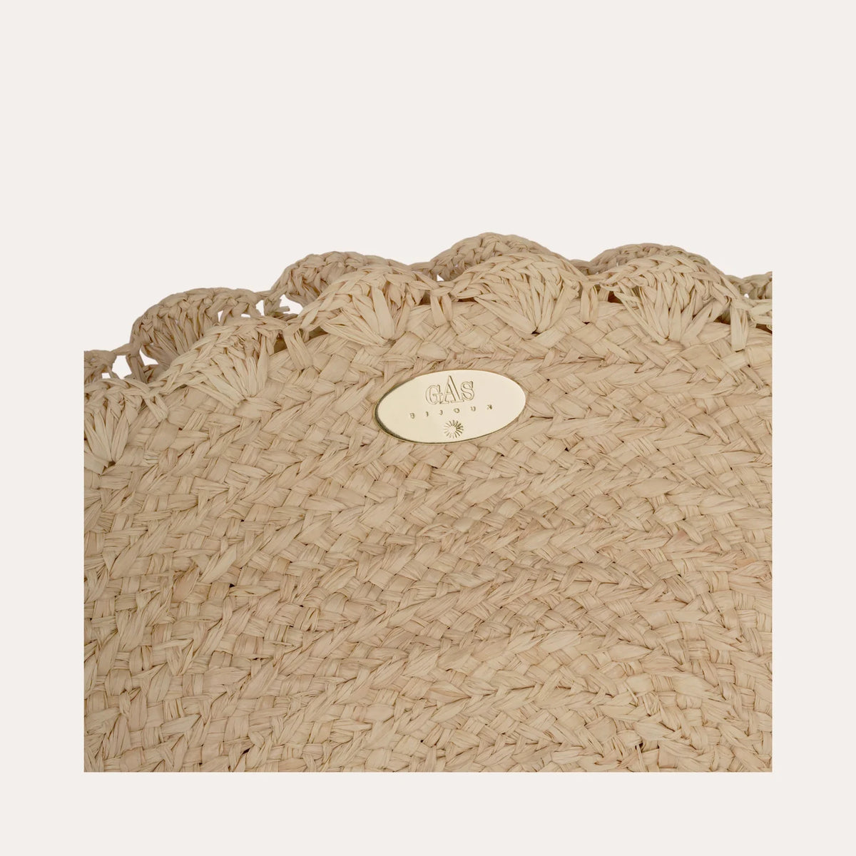 Sun Raffia Clutch Bag