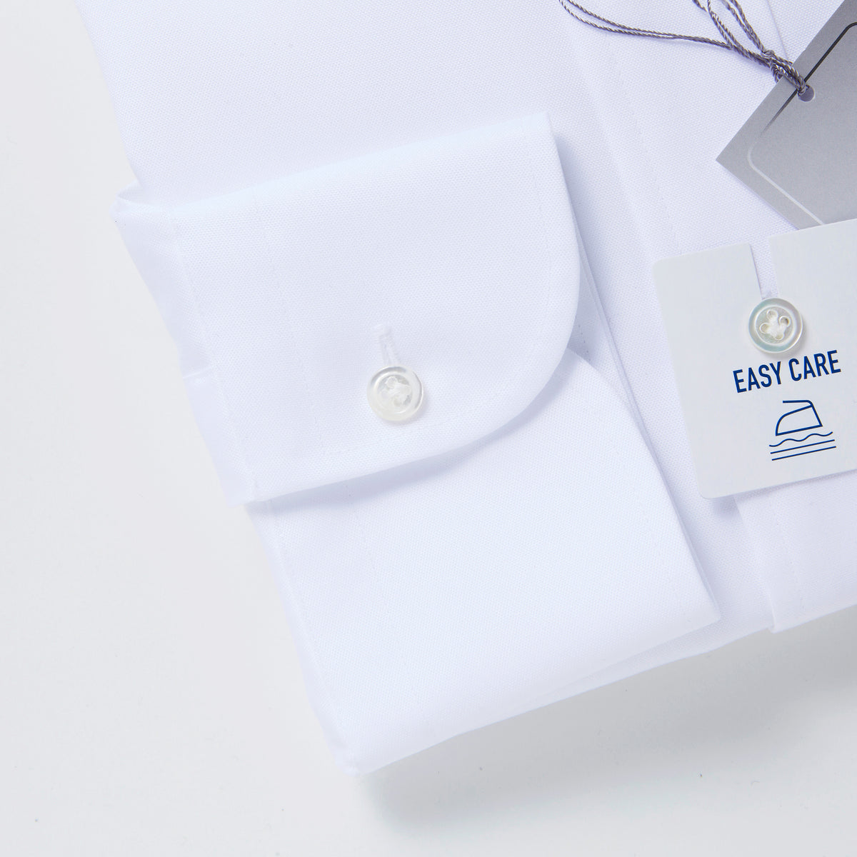 White Button Down Collar