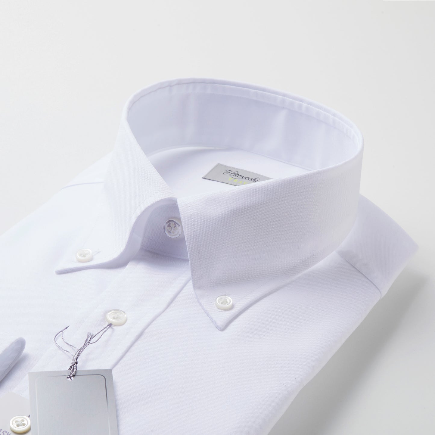 White Button Down Collar