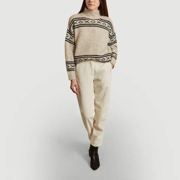 Myette Sweater Ecru Melange