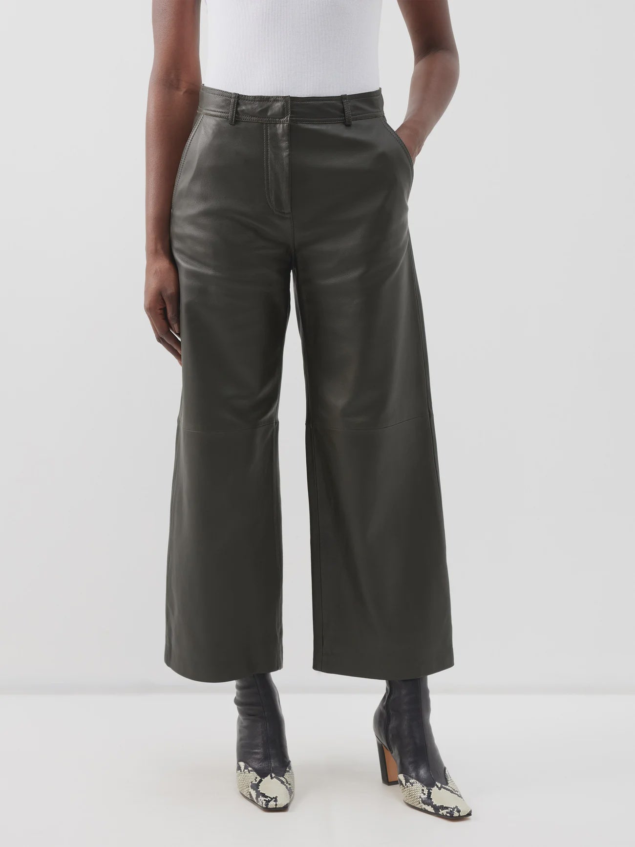Fiorito Leather Trouser