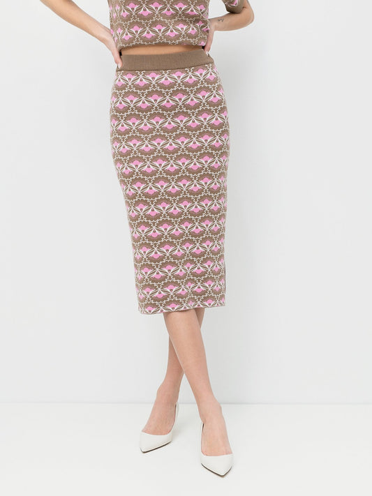 Magma Knitted Skirt