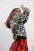 Mika Faux Fur Animal Print Jacket