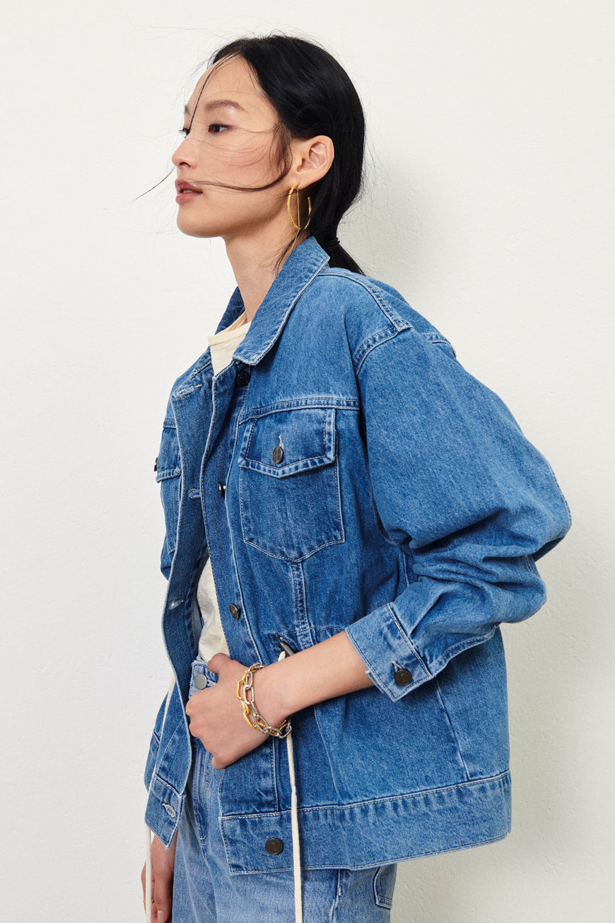Edson Evan  Jacket - Light used Blue