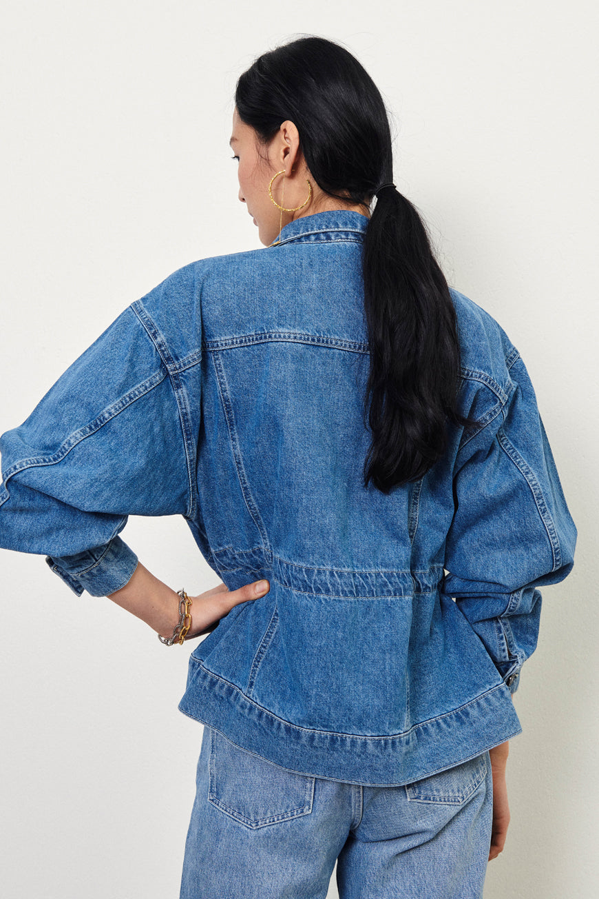 Edson Evan  Jacket - Light used Blue
