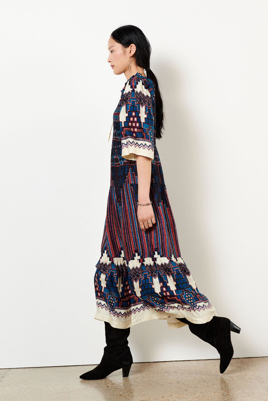 Mandie Marcia Dress - Bleu