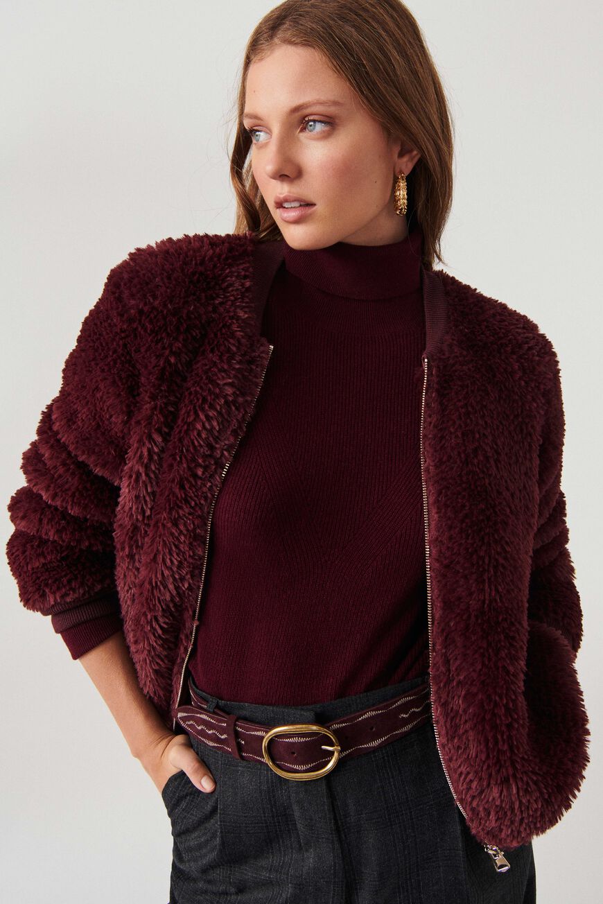 Gaby Jacket - Burgundy