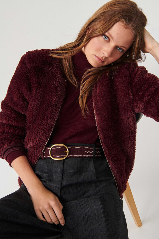 Gaby Jacket - Burgundy