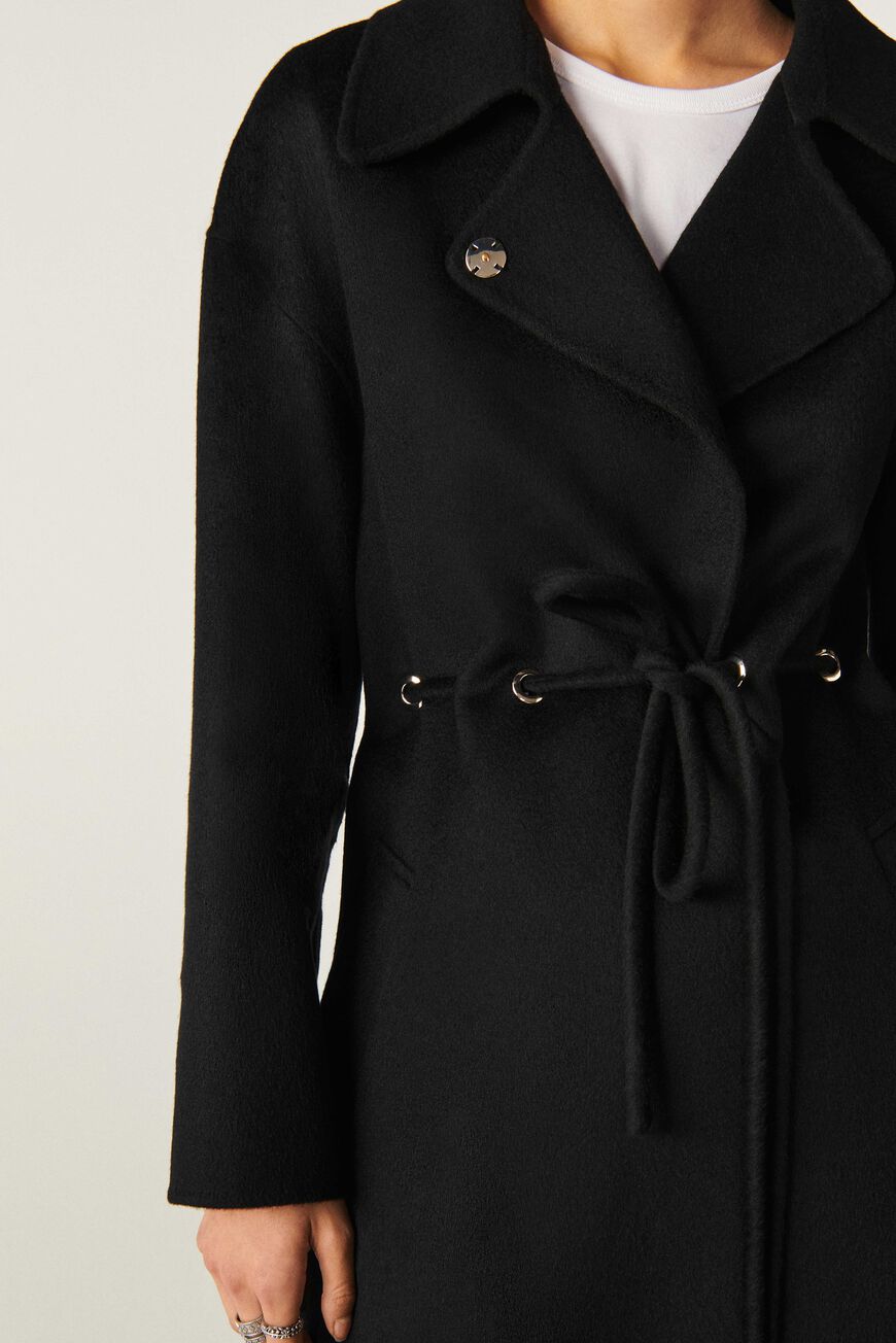 Kate Coat- Noir