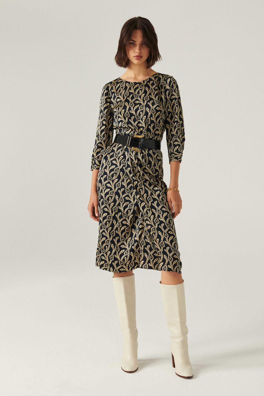 Opal Dress Bleu Nuit