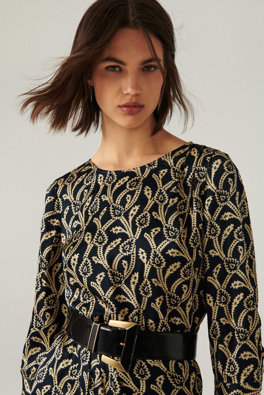 Opal Dress Bleu Nuit