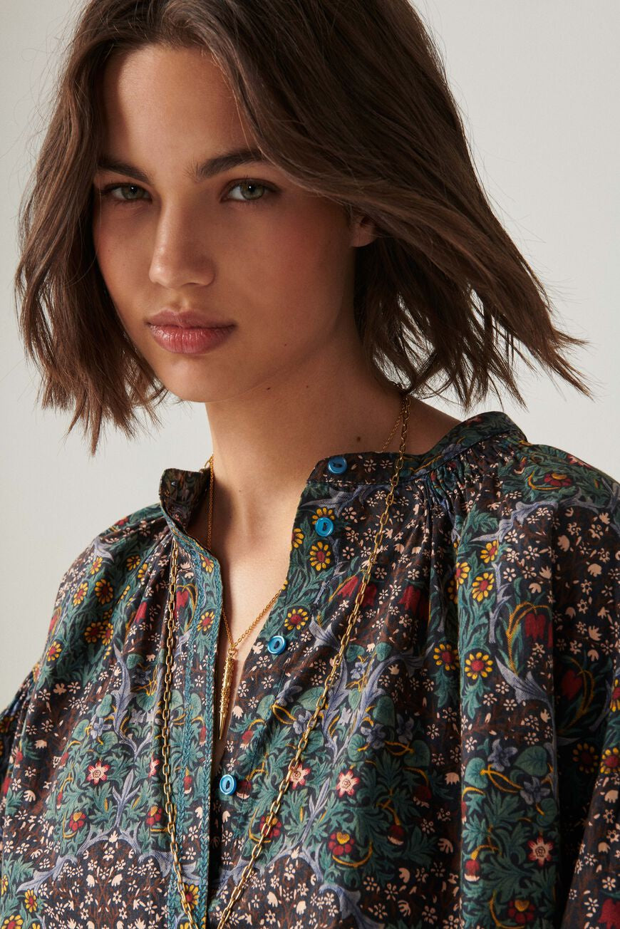 Ulysse Shirt- Bleu Nuit