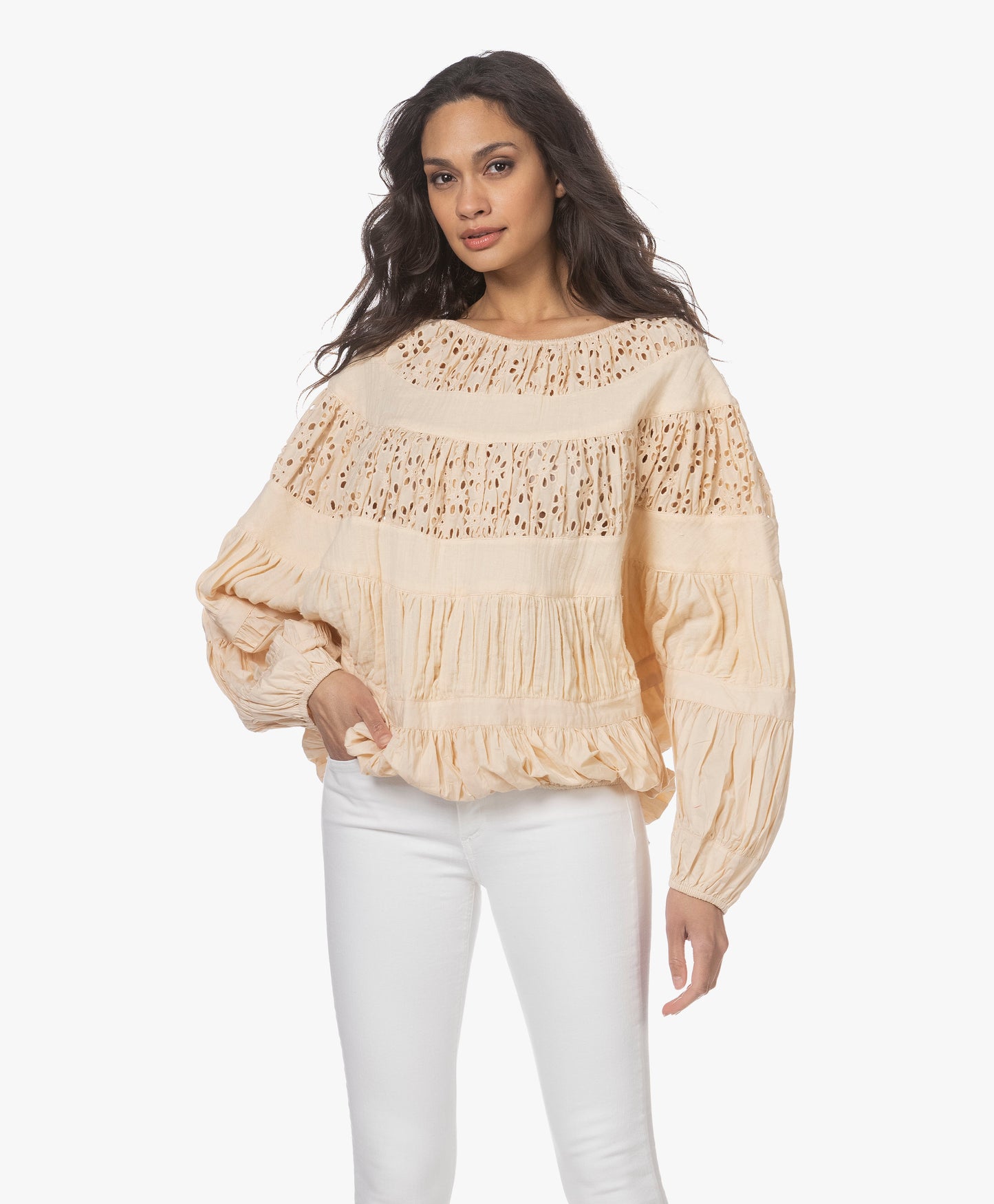 Rayonnant Blouse - Ecru