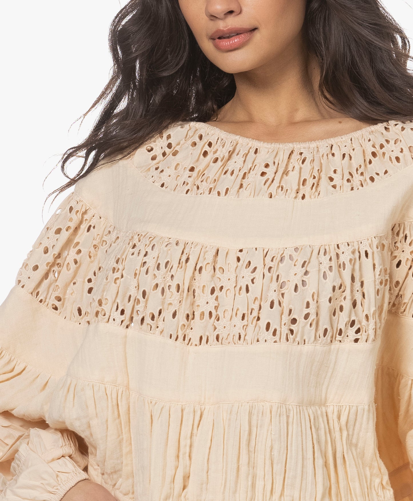 Rayonnant Blouse - Ecru